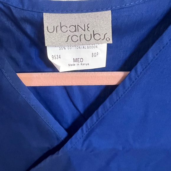 NWT URBANE Scrubs BGP Blue top - Picture 5 of 5